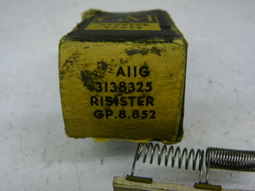 GM 3138325 Heater Blower Motor Resistor for 1957-1958 Oldsmobile 88 98 restoration. - Image 2