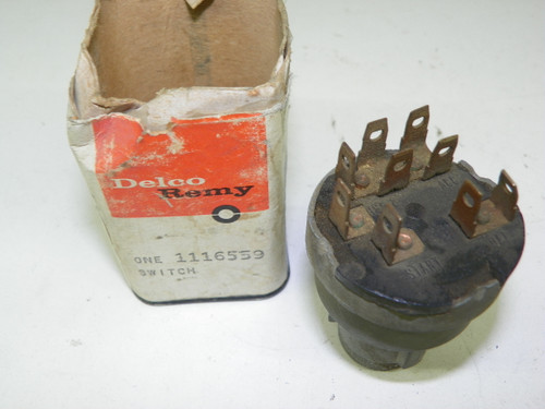Delco Remy 1116559 Ignition Switch for 1963 GMC restoration. - Image 1