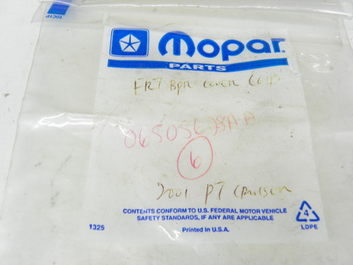 Mopar 6505638AA Front Bumper Cover Clips for 2001 PT Cruiser restoration. - Image 2