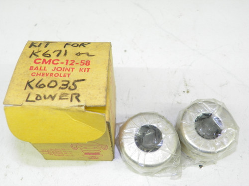 CMC CMC-12-58 Lower Ball Joint Kit for Impala Bel Air restoration. - Image 1