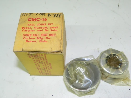Carlson CMC-16 Ball Joint Kit for Dodge Plymouth Chrysler De Soto restoration - Image 1