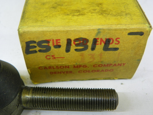 Carlson ES131L Tie Rod End for 1940-54 Chrysler DeSoto Dodge Plymouth steering restoration. - Image 2