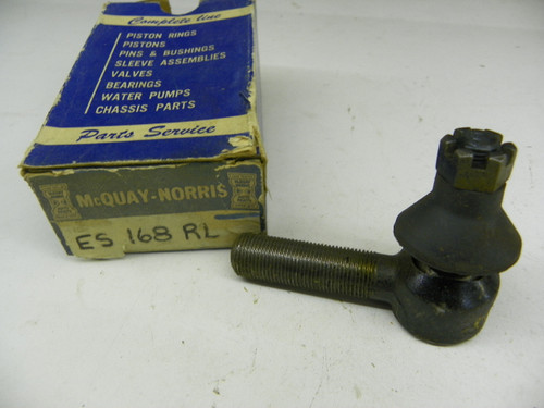 McQuay-Norris ES168RL Tie Rod End for 1949-1957 Nash Statesman Ambassador Hudson restoration. - Image 1