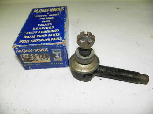 McQuay-Norris ES-128R Tie Rod End for 1942-1949 Buick Right Outer restoration. - Image 1