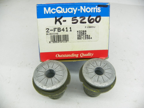 McQuay-Norris K-5260 Upper Control Arm Bushing for 1979-1984 Cadillac Eldorado Seville Buick Riviera Oldsmobile Toronado restoration. - Image 1