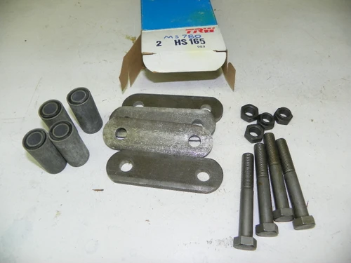 TRW HS165 Spring Shackle Kit for 1945-1963 Willys CJ2A CJ3A CJ3B CJ5 CJ6 FC150 restoration. - Image 1