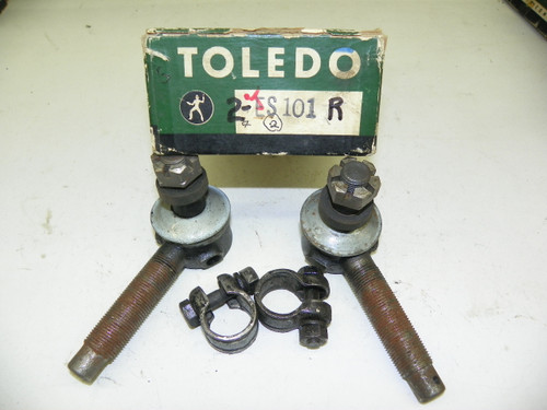 Toledo ES-101R Two Right Outer Tie Rod Ends for 1937-1940 Buick 8 Cylinder restoration. - Image 1