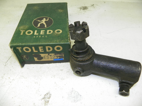 Toledo ES-123L Left Hand Tie Rod End for 1939-1953 Chevrolet Dodge GMC Studebaker Truck restoration. - Image 1