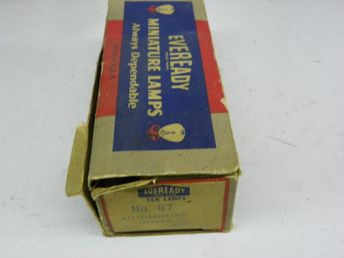 Eveready 87 Miniature Lamp for vintage automotive interior restoration - Image 1