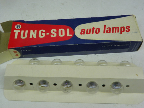 TUNG-SOL 63 Auto Lamp Bulb 6V Single Contact for restoration. - Image 3
