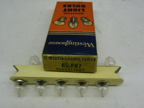 Westinghouse PR7 Miniature Flashlight Bulbs for restoration. - Image 1