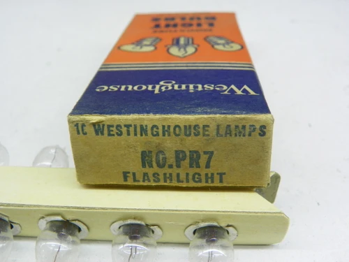 Westinghouse PR7 Miniature Flashlight Bulbs for restoration. - Image 2