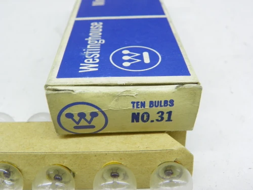 Westinghouse 31 Miniature Light Bulbs for vintage auto restoration. - Image 2
