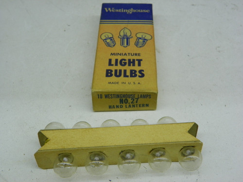 Westinghouse 27 Miniature Light Bulbs for vintage restoration - Image 1
