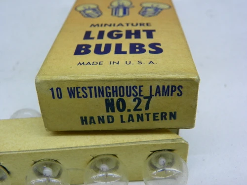 Westinghouse 27 Miniature Light Bulbs for vintage restoration - Image 2