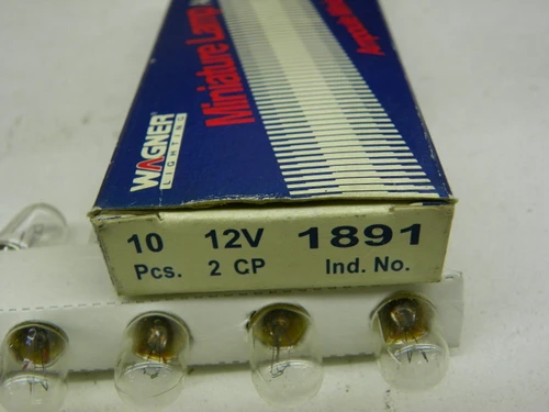 Wagner 1891 Miniature Lamp Bulb 12V for vintage auto restoration - Image 2