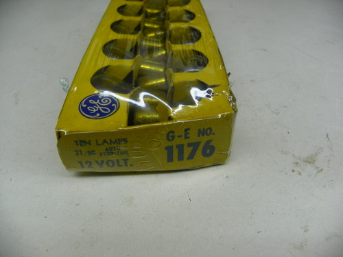 General Electric 1176 Auto Stop-Tail Lamp 12V 21/8C for vintage automotive restoration - Image 1