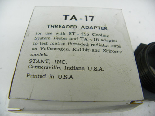 Stant TA-17 Threaded Adapter for cooling system tester restoration - Image 2