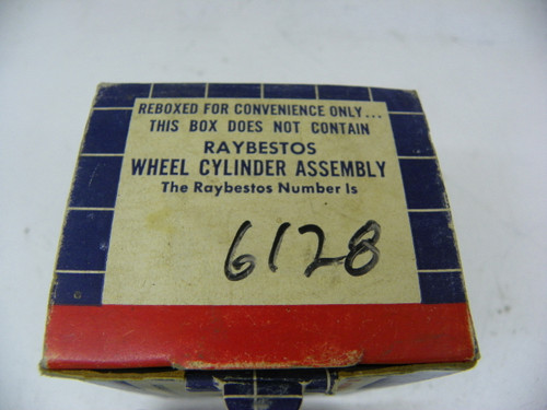 Raybestos 6128 Wheel Cylinder Assembly for vintage auto restoration. - Image 2