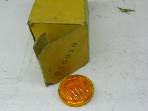 Unbranded 915918 Amber Lens for vintage auto part restoration - Image 1