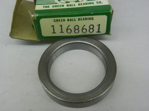 Green Ball Bearing 1168681 Bearing Race for vintage auto part restoration. - Image 1