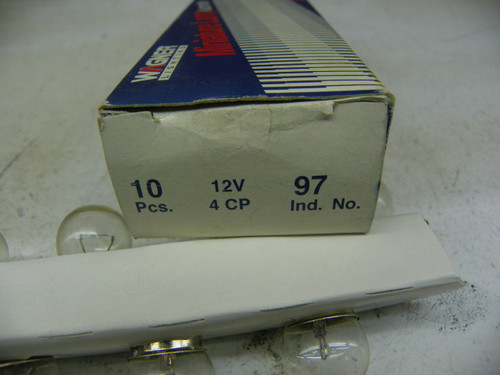 Wagner 97 Miniature Lamp Bulb for vintage automotive restoration. - Image 2