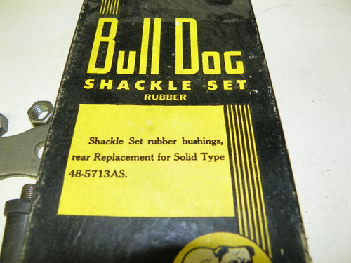 Bull Dog A721 Rear Shackle Set for 1935 1937-1942 Ford Passenger car restoration. - Image 2