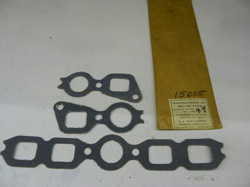 B. G. Peck MZ5602 Manifold Gasket Set for 1938-1942 Studebaker 6-Cyl restoration. - Image 1