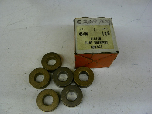 Aftermarket 690-033 Clutch Pilot Bushings for vintage auto restoration. - Image 1