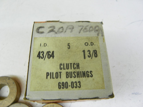 Aftermarket 690-033 Clutch Pilot Bushings for vintage auto restoration. - Image 2