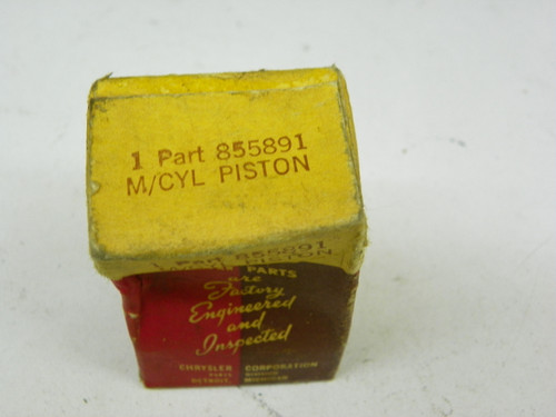 Mopar 855891 Master Cylinder Piston restoration - Image 1