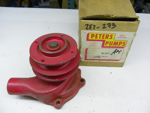 Peters WP-1273 Water Pump for 1953-1955 Ford Tractor NAA Jubilee restoration. - Image 1
