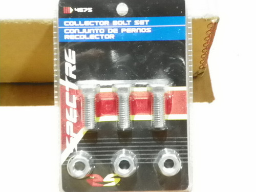 Spectre 4675 Collector Bolts Set 3-3/18"-16 x 1" Grade 5 Bolts 3-Locknuts