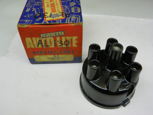 Autolite IAO-1003 Distributor Cap for 1949-1950 Chrysler DeSoto Dodge Plymouth Fargo (6) restoration. - Image 1