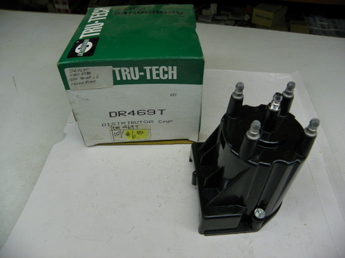 TRU-TECH DR469T Distributor Cap for 1989-1997 Geo Tracker 1.6L restoration. - Image 1