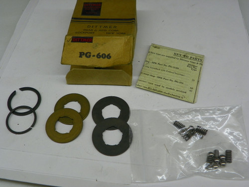 Dittmer PG-606 Small Parts Kit for 1935-1940 Plymouth Chrysler Dodge DeSoto Nash transmission restoration. - Image 1