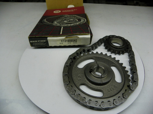 Sealed Power KT3-498SA2 Timing Chain and Sprocket Set for engine restoration - Image 1