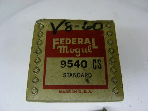 Federal-Mogul 9540CS Cadmium Silver Connecting Rod Bearings for 1937-1939 Ford Flathead V8-60 engine restoration. - Image 2