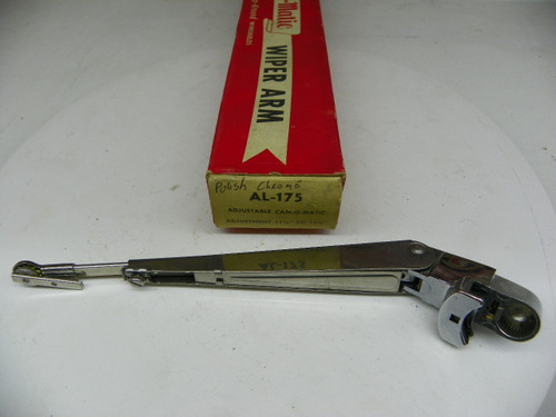 Trico AL-175 Wiper Arm for 1955-1956 Cadillac Buick Adjustable Chrome restoration. - Image 1