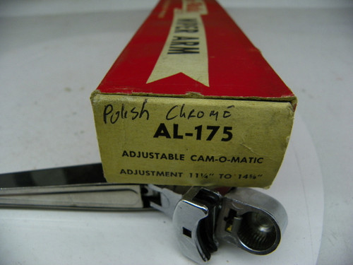 Trico AL-175 Wiper Arm for 1955-1956 Cadillac Buick Adjustable Chrome restoration. - Image 2