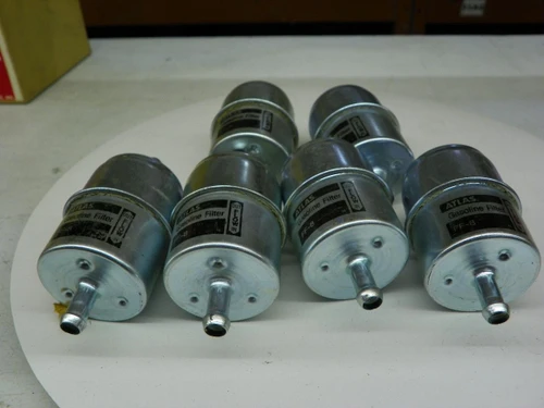 Atlas 6-Pack FF-8 Gasoline Filter NORS for vintage auto restoration. - Image 2