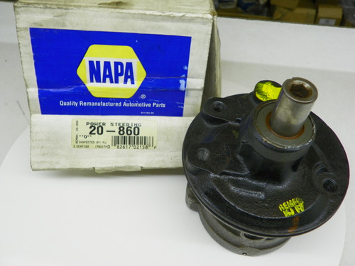 NAPA 20-860 Power Steering Pump NORS for Cadillac Escalade Fleetwood Eldorado, AM General Hummer, Jeep, Dodge Ram, Plymouth vans restoration. - Image 1