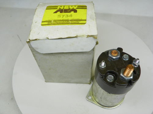 NEW AEA 5734 Starter Solenoid for vintage auto restoration - Image 1