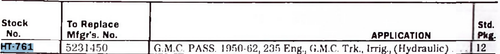 Sealed Power HT-761 Hydraulic Valve Tappet (12 Pack) for 1950-1962 GMC 235 Engine restoration. - Image 2