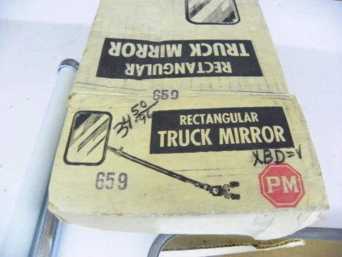 PM 659 Rectangular Truck Mirror for vintage truck restoration - Image 2