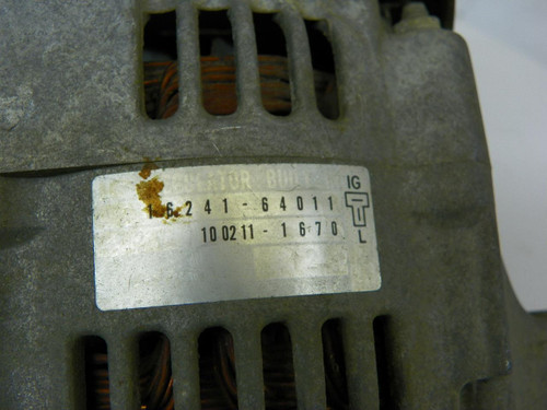 Denso 100211-64011 Alternator NORS vintage auto part restoration. - Image 2