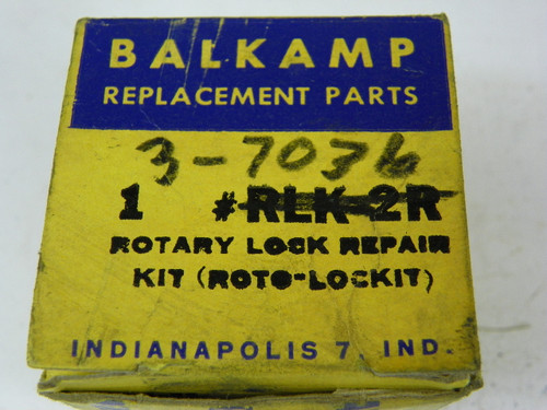 Balkamp 3-7076 Rotary Lock Repair Kit NORS for vintage auto part restoration. - Image 2