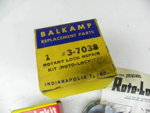 Balkamp 3-7038 Rotary Lock Repair Kit for vintage auto restoration - Image 2