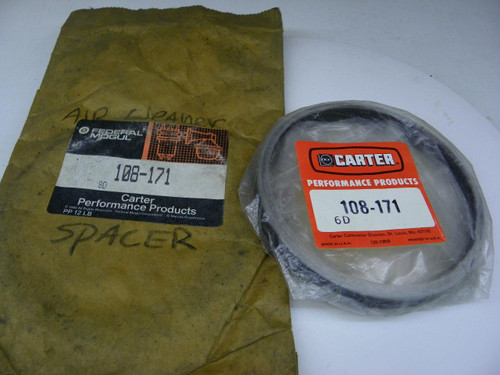 Carter 108-171 Air Cleaner Spacer for vintage carburetor restoration. - Image 1