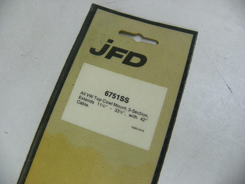 JFD 6751SS Auto Antenna Stainless Steel Mast for vintage auto restoration. - Image 2
